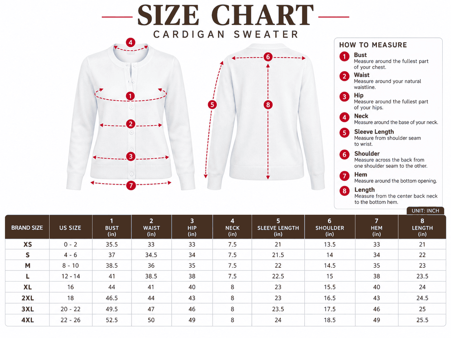 Louis Vuitton Cardigan Worn Size Chart