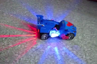 transforming dinosaur toy car