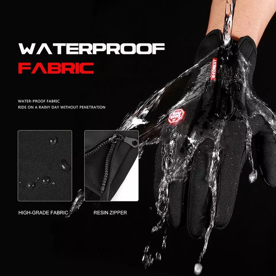winter gloves - waterproof fabric
